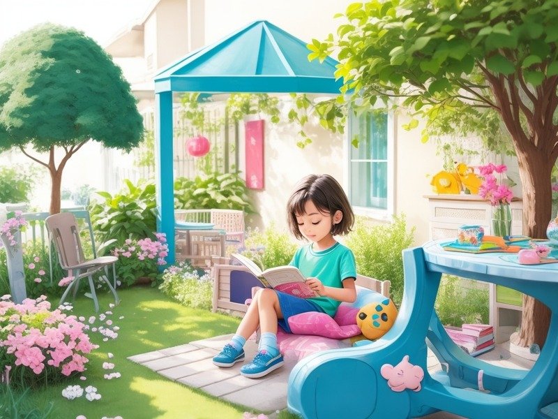 garden kid look n find book 1