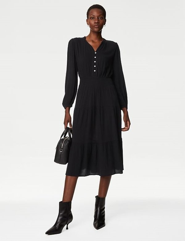 mark & spencer midi dress 1