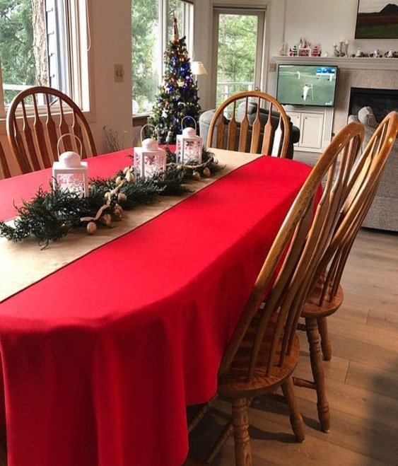 christmas table cloth decor3