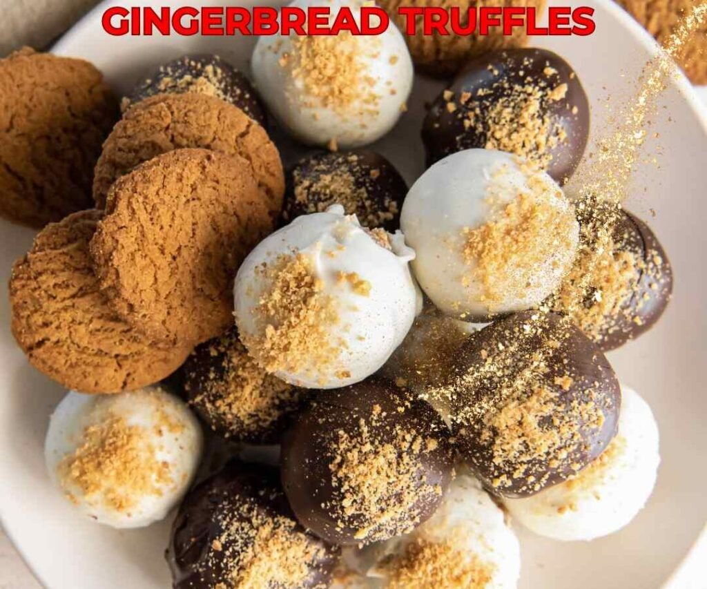 gingerbread truffles christmas