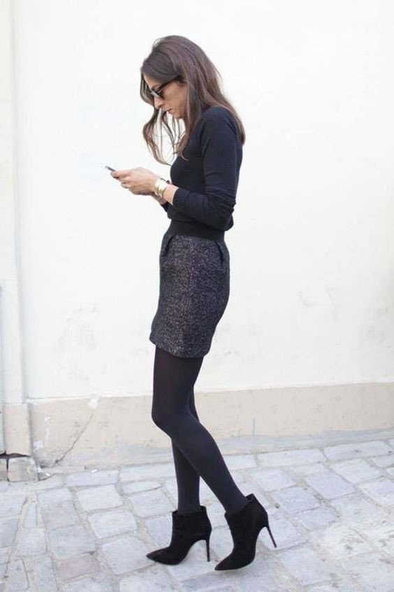 style black mini skirt 1