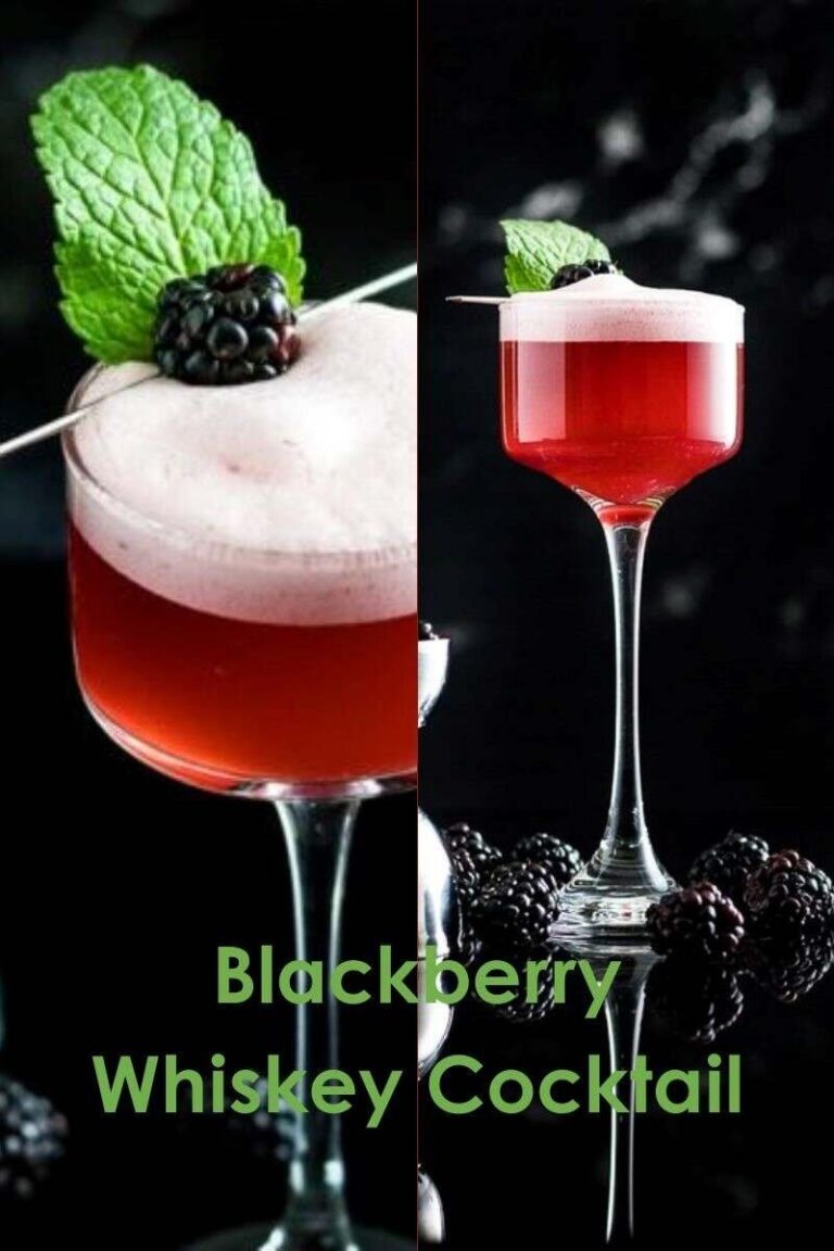 blackberry cocktail ideas whiskey