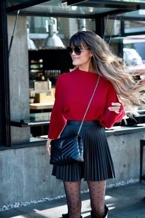 frill skirt valentine day outfits