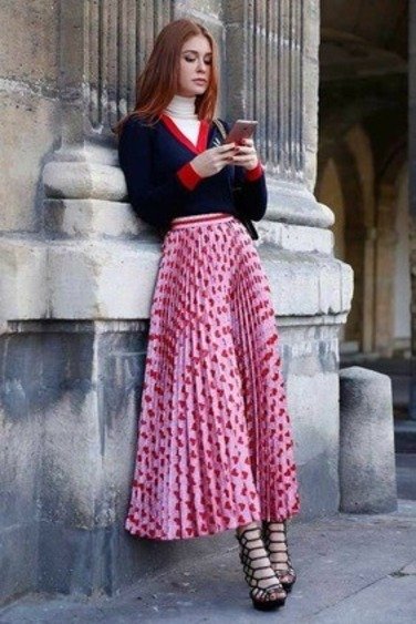 pink blue red valentine day outfits look