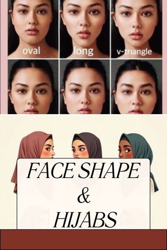 face shapes style hijab