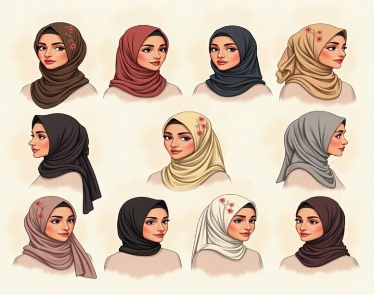 hijab for your face style