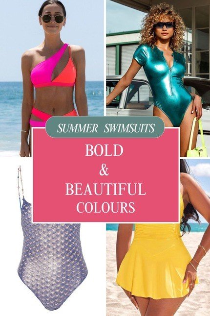 bold n beautiful colours swimsuit