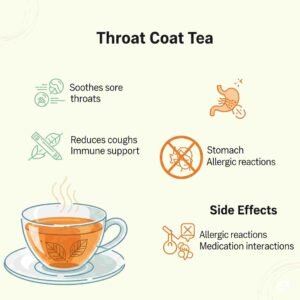 throat coat tea benefits n s side effects