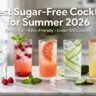 5 sugar freecocktails for summers