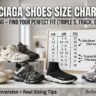 balenciaga shoes size chart details